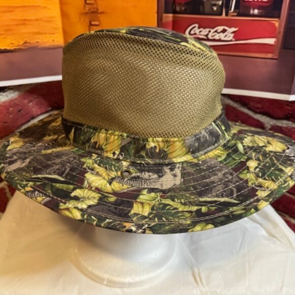 Vintage Rainforest Cafe Safari Bucket Hat Cap - Picture 4 of 5